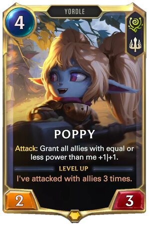Poppy cấp 1 (Thẻ LoR)