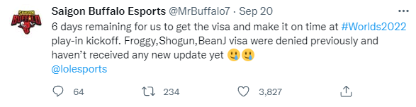 SGB ​​thông báo rằng 3 thành viên là Shogu, Froggy và BeanJ đã không đậu Visa nhưng vẫn chưa được sắp xếp mới vấn đề lịch